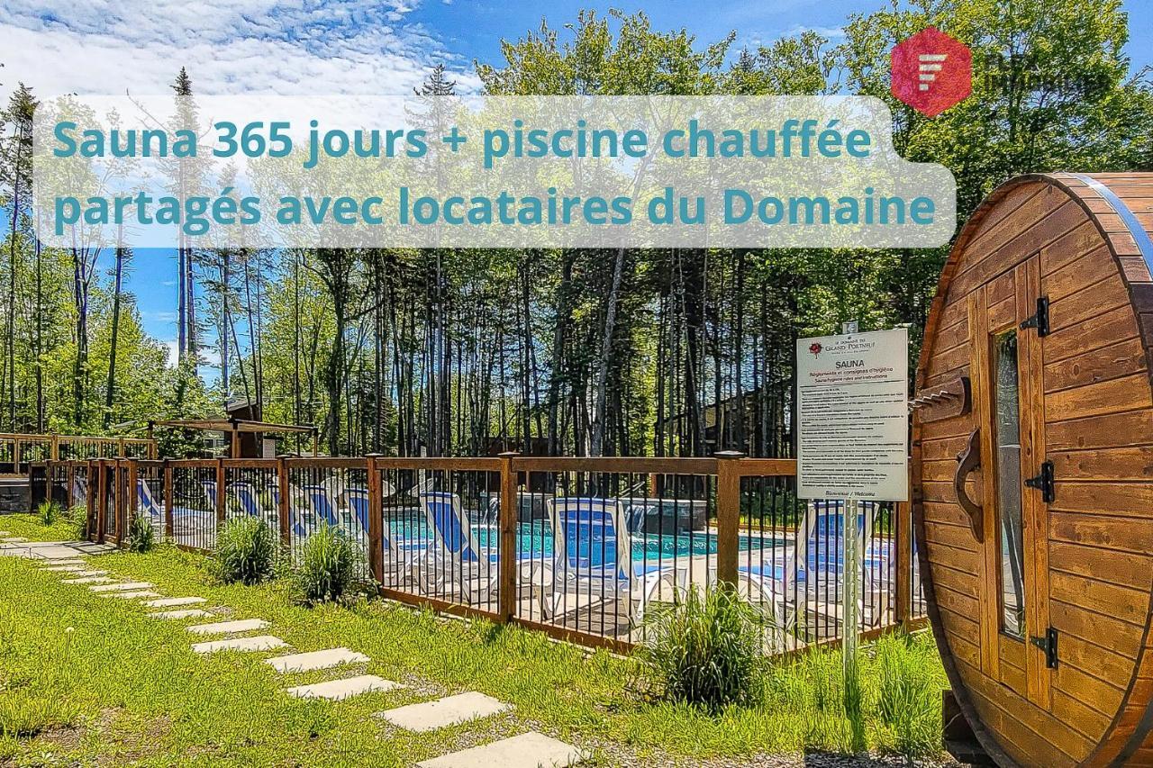 Le Harfang De Portneuf / Hot Tub Pool Sauna Billiards Trails Pont-Rouge Bagian luar foto